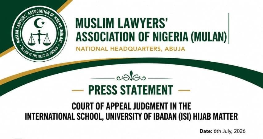 ISI Hijab Case: MULAN Urges Parties to Respect Pending Judicial Process