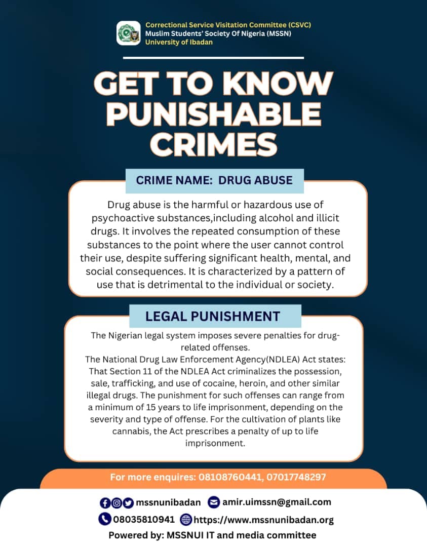 Understanding Drug Abuse: A Crime with Serious Consequences