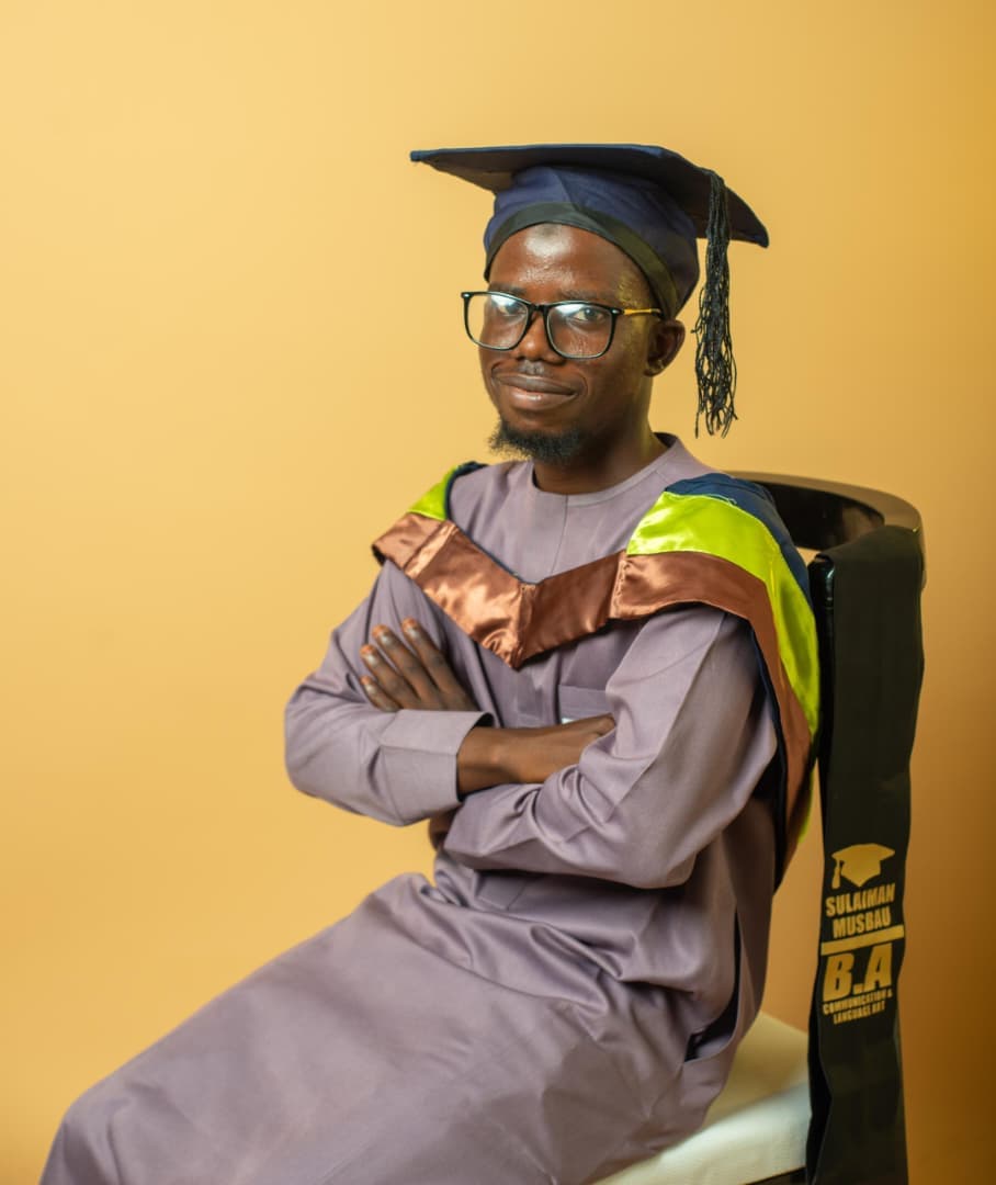 Interview: “I Am Always Inspired by Others’ Success Stories” — Sulaimon Musbau