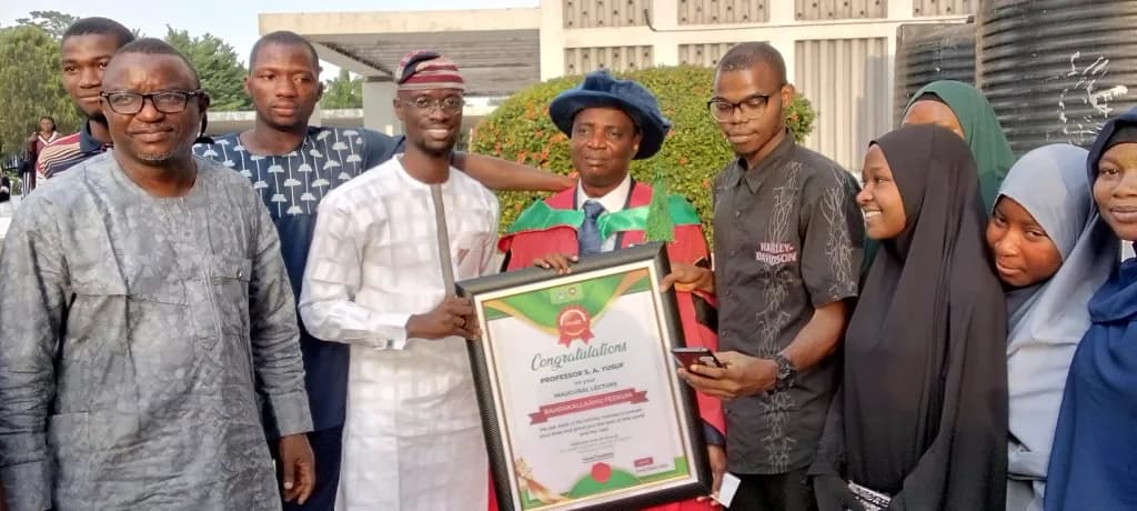 MSSNUI Felicitates Prof. Yusuf on His Inaugural