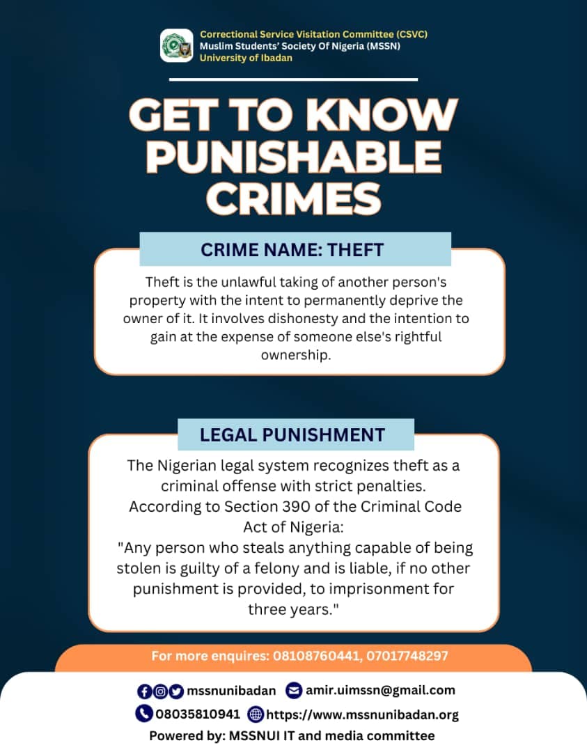 Understanding Theft: A Crime with Serious Consequence