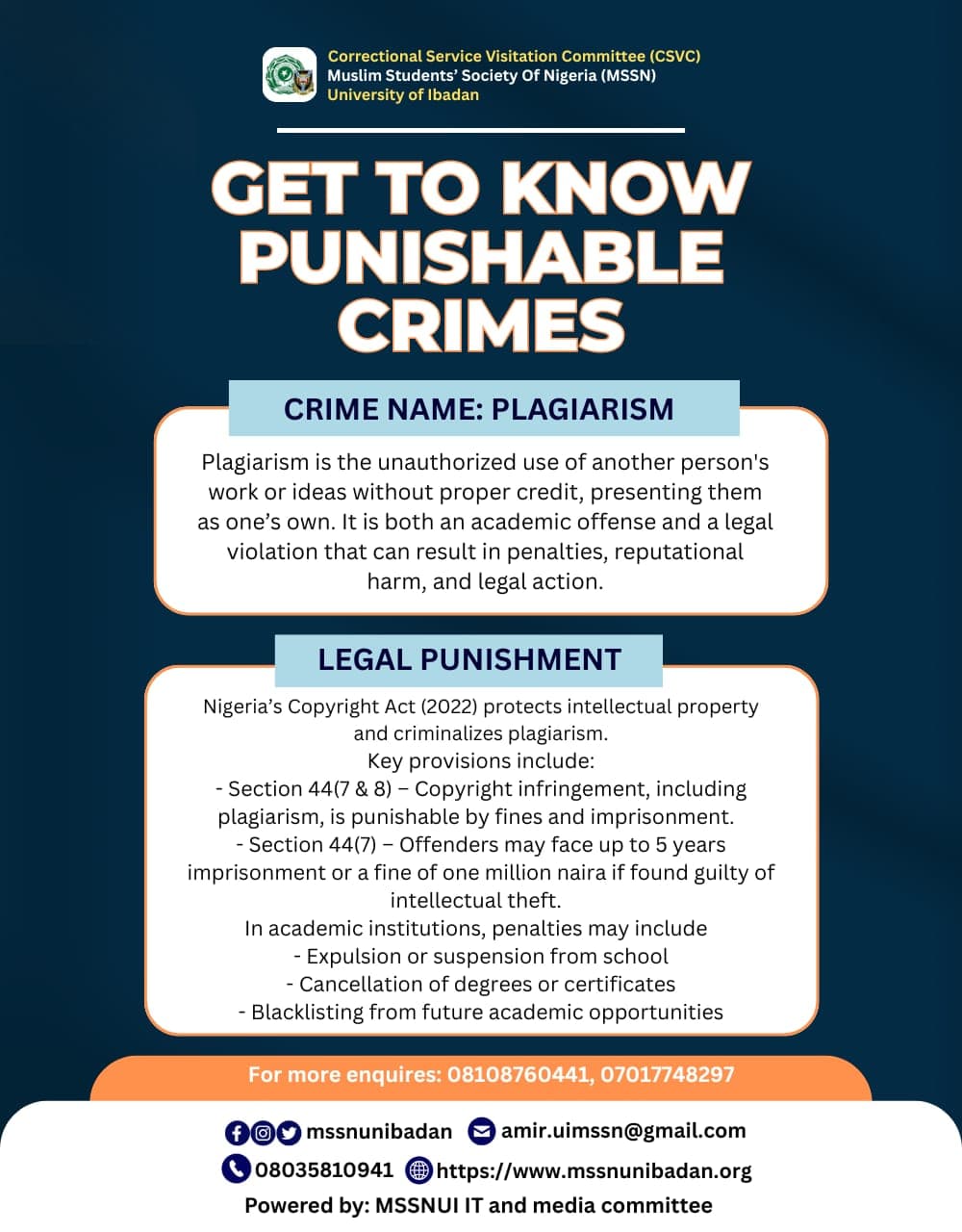 Understanding Plagiarism: A Crime with Serious Consequences